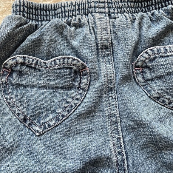 Please Mum Baby Girl Denim Jeans Fleece insulated Bootcut 18 Months 100% Cotton - Picture 5 of 10